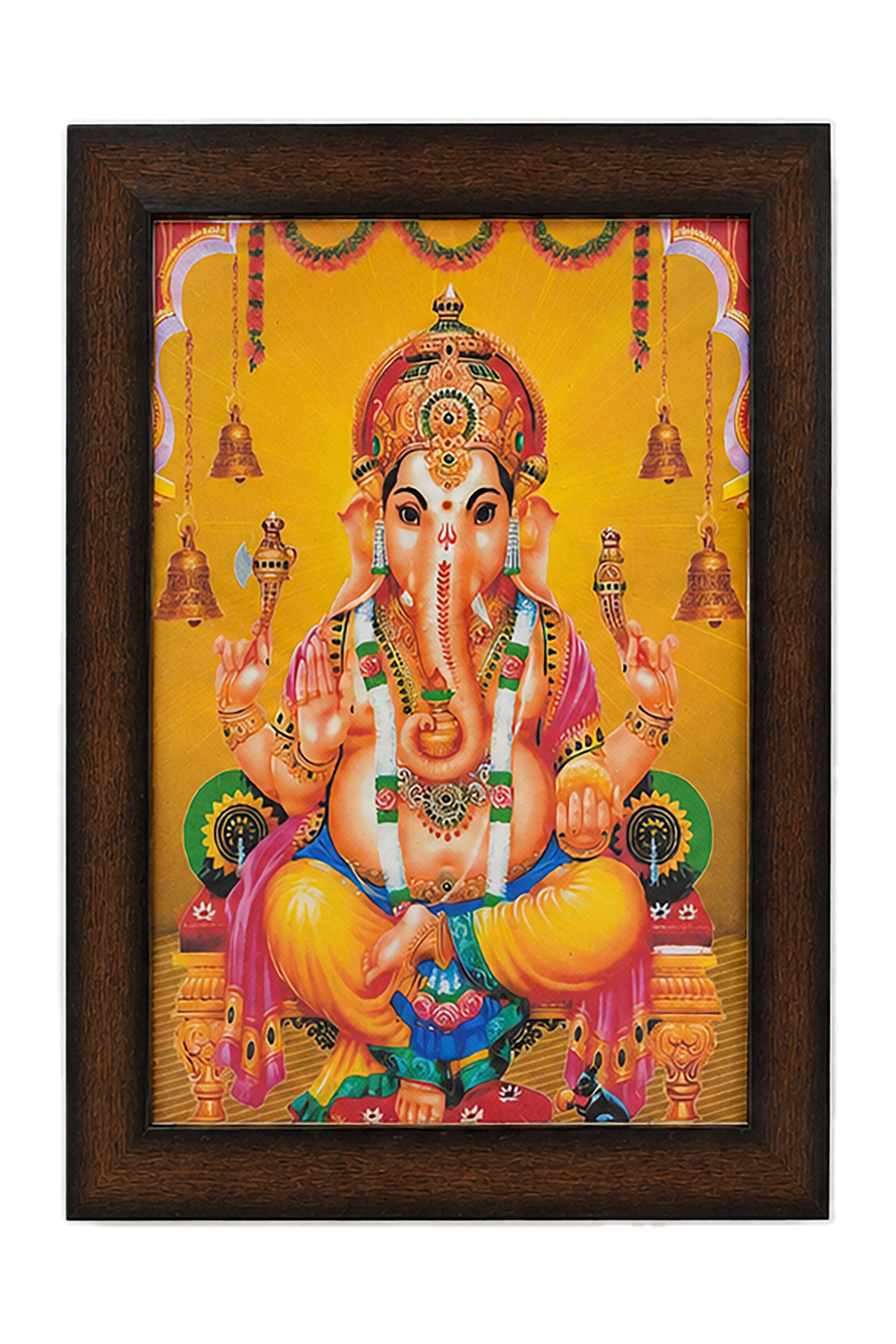Premium Lord Ganesha LED Photo Frame, LED frame
