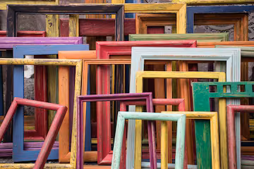 RL Enterprises colorful frame collection